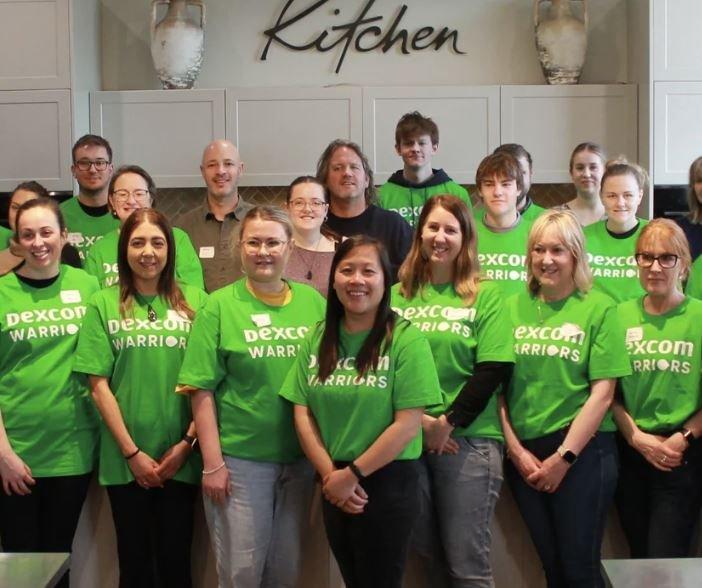 Dexcom warriors smiling